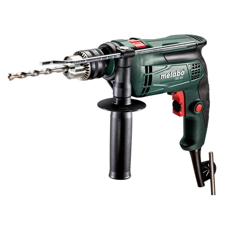 Metabo SBE 650 Darbeli Matkap 13mm (plastik çantalı)