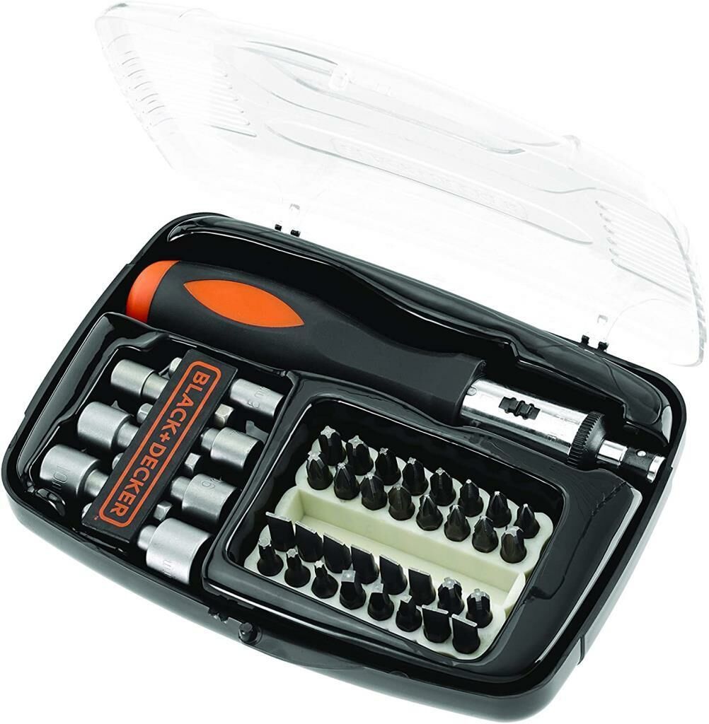 Black&Decker A7062 Cırcırlı Tornavida ve Lokma Uç Seti