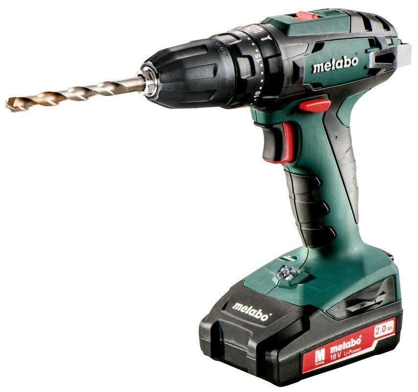 Metabo SB 18 / 2.0 Akülü Darbeli Matkap/Tornavida