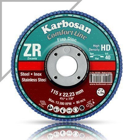 Karbosan Jumbo Flap Disk 115 x 22.23