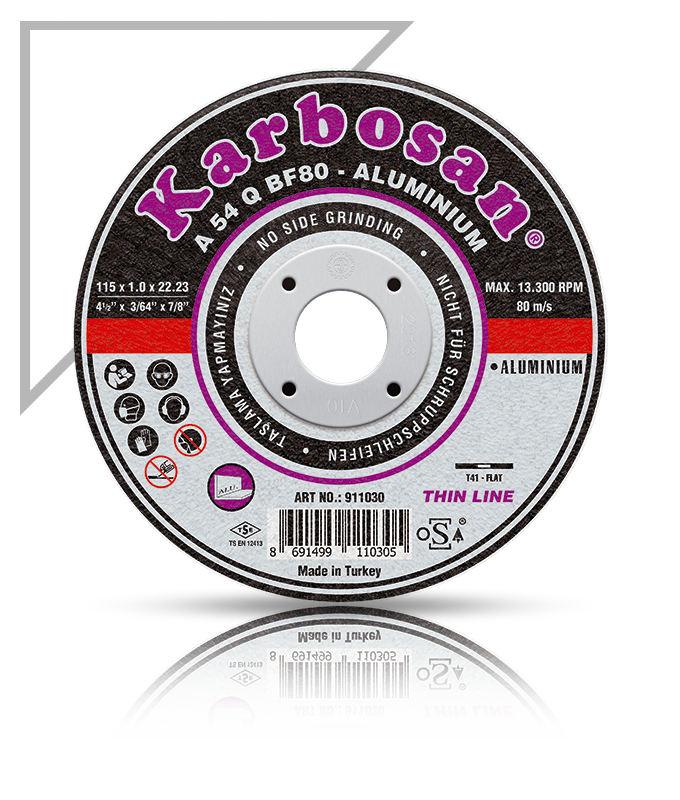 Karbosan Alüminyum Kesme Diski 125 x 1.6 x 22.33