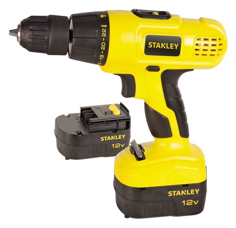 Stanley 12 V Ni-Cad Kompakt Darbeli Matkap STDC12HBK