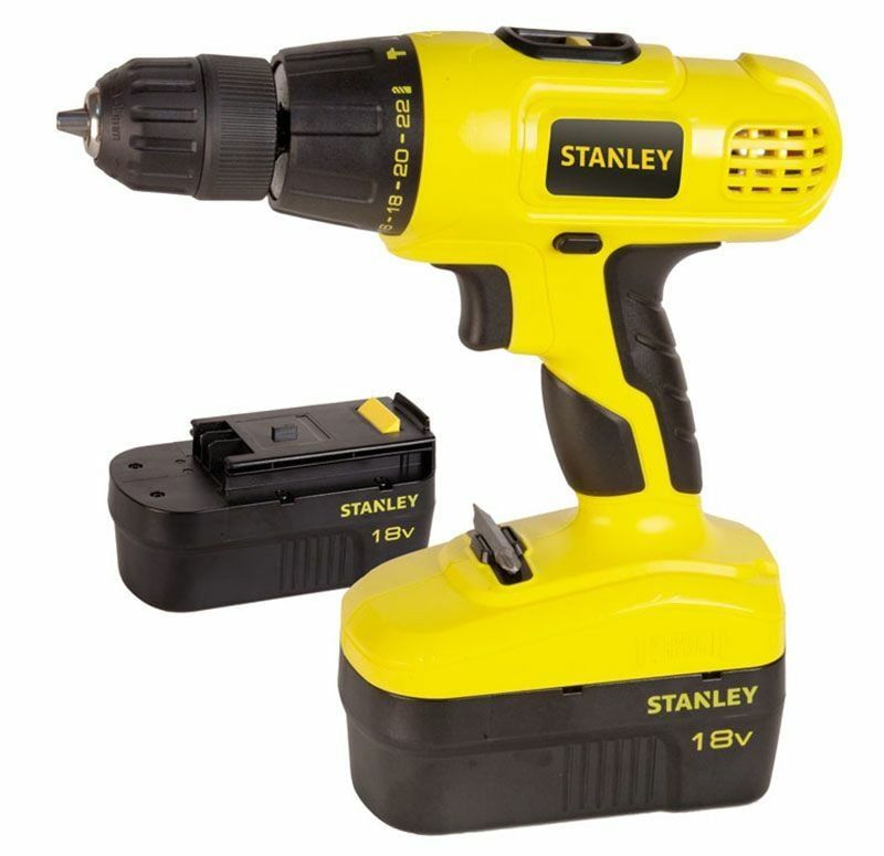 Stanley 18 V Ni-Cad Kompakt Darbeli Matkap STDC18HBK