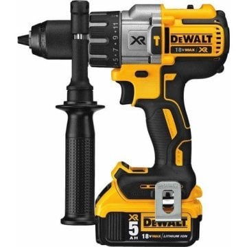 Dewalt DCD996P2 18Volt/5.0Ah Li-ion Çift Akülü Kömürsüz Profesyonel Darbeli Matkap