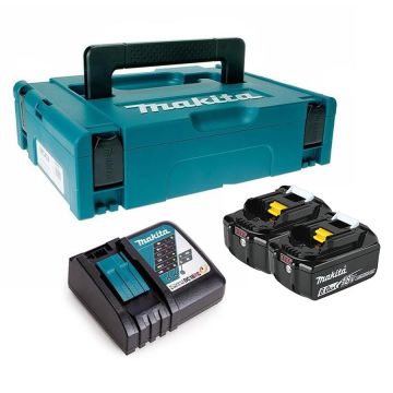 Makita BL18560B DC18RC Akü Şarj Seti (2 Adet)
