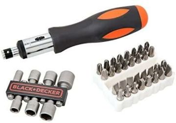 Black&Decker  A7062 Cırcırlı Tornavida ve Lokma Uç Seti