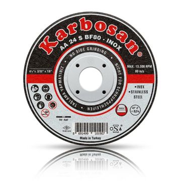 Karbosan 115x1.6x22.23 AA46RBF80 İnce İnox Kesme Diski