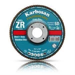 Karbosan Zirkonyum Flap Disk 180 x 22.23 - 40 Kum
