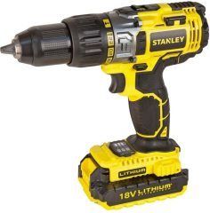 Stanley SCD711C2K 18V 1.5AH V20 Lityum Çift Akülü Darbeli Matkap