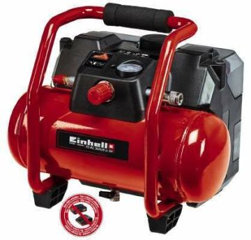 Einhell TE-AC 36/6/8 Li OF Set-Solo Kompresör