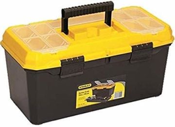 Stanley 1-71-950 Plastik Kilitli Takım Çantası-Sarı Kapaklı 19''