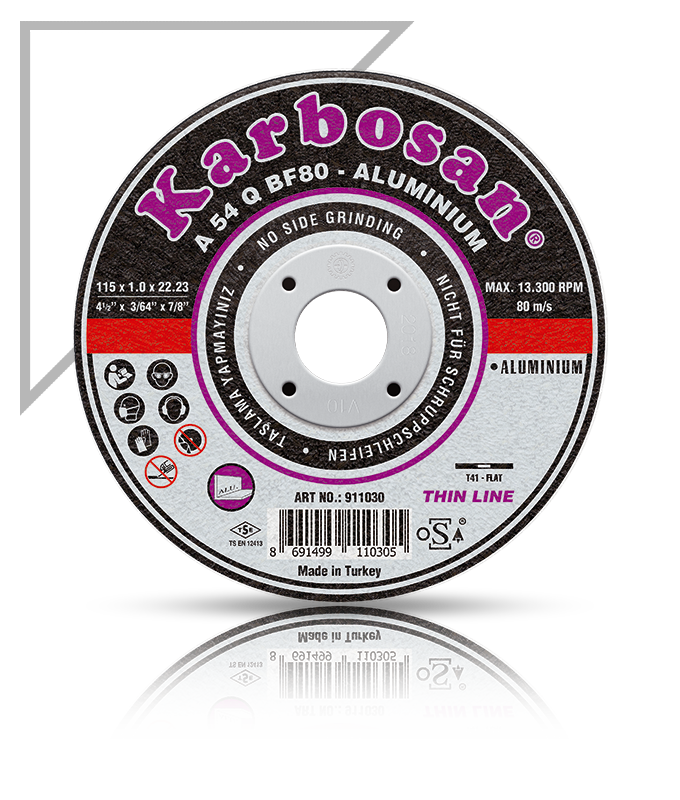 Karbosan Alüminyum Kesme Diski 115 x 1.0 x 22.33