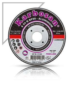 Karbosan Alüminyum Kesme Diski 125 x 1.6 x 22.33