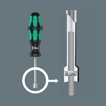 Wera 395 HO/7 Kraftform Plus 7 Parça Lokma Tornavida Seti