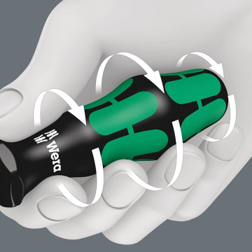 Wera 395 HO/7 Kraftform Plus 7 Parça Lokma Tornavida Seti