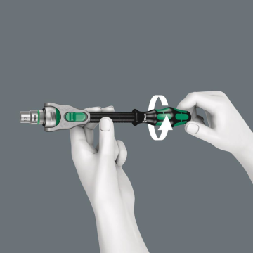 Wera K. Kompakt Zyklop Cırcır Karma Set 1/4'' Set