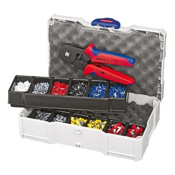 Knipex 97 90 09 Çantalı Pabuç Sıkma Seti