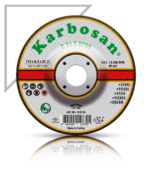 Karbosan Döküm Taşlama Diski 115 x 6.4 x 22.23