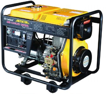 Lutian 5GF-ME Akülü Dizel Jeneratör 380V 5.5kVA