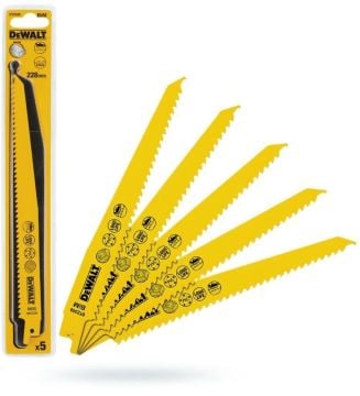 Dewalt DT2349 228mm Tilki Kuyruğu Ahşap Testere 5'li