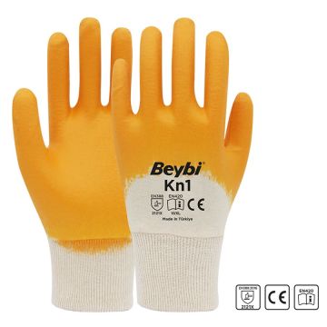 Beybi Kn1 Pamuk Astarlı Nitril Eldiven