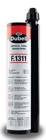EMS Epoksi F1311 Kimyasal Dübel 410 ml