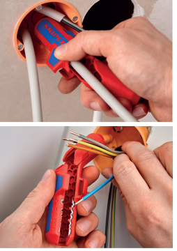 Knipex ErgoStrip Kablo Sıyırma Aleti 16 95 01SB