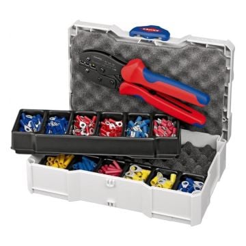 Knipex 97 90 21 Çantalı Pabuç Sıkma Seti